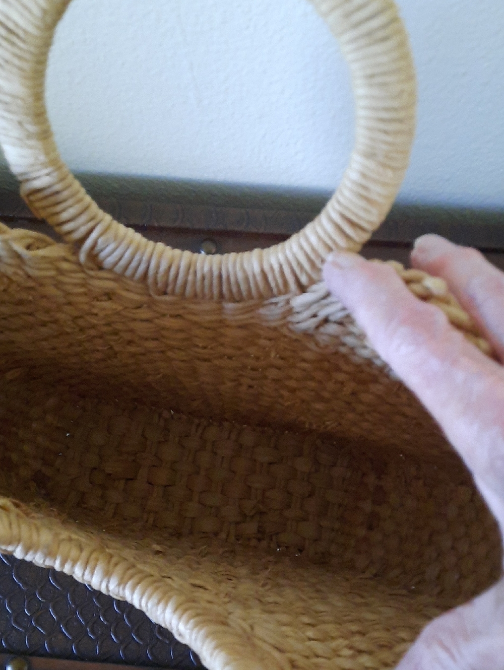 Straw Handbag - Picture 2 of 8